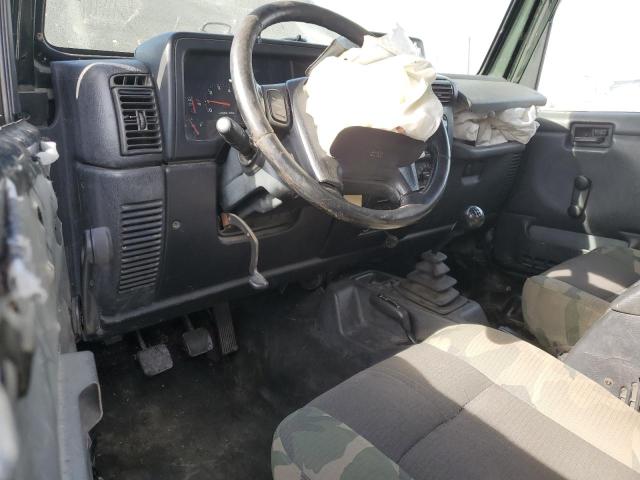 1J4FA39S94P716559 - 2004 JEEP WRANGLER X GREEN photo 8