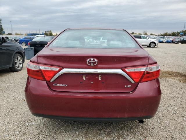 4T1BF1FKXHU660133 - 2017 TOYOTA CAMRY LE RED photo 6