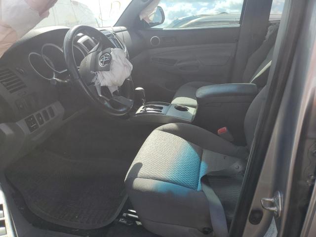 5TFJU4GN0FX082958 - 2015 TOYOTA TACOMA DOUBLE CAB PRERUNNER SILVER photo 7