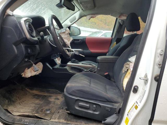 3TMCZ5AN6MM418057 - 2021 TOYOTA TACOMA DOUBLE CAB WHITE photo 7