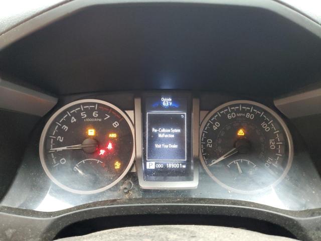 3TMCZ5AN6MM418057 - 2021 TOYOTA TACOMA DOUBLE CAB WHITE photo 9