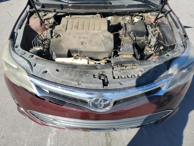 4T1BK1EB6EU087790 - 2014 TOYOTA AVALON BASE برغندي صورة 11
