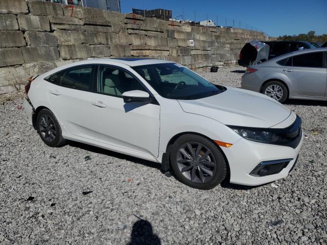 19XFC1F33KE005132 - 2019 HONDA CIVIC EX თეთრი ფოტო 4