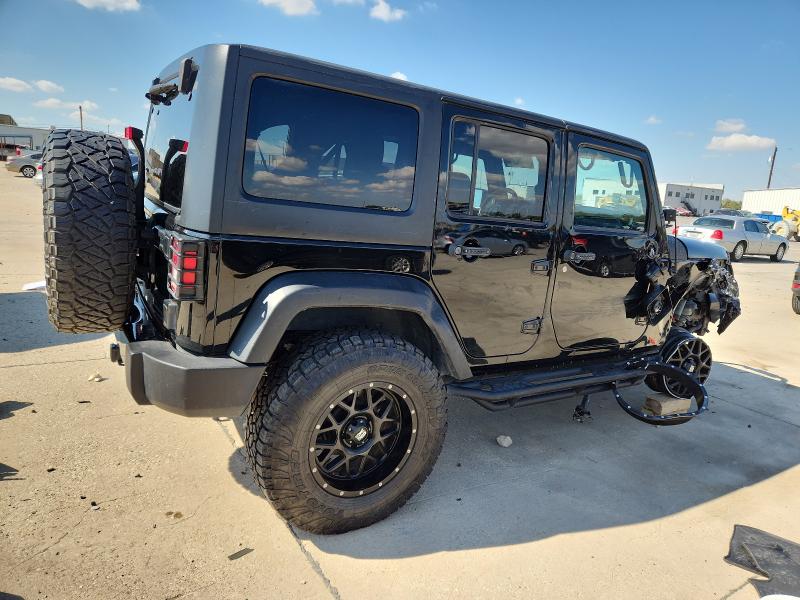 1C4BJWDG8HL588496 - 2017 JEEP WRANGLER U SPORT Czarny zdjęcie 3