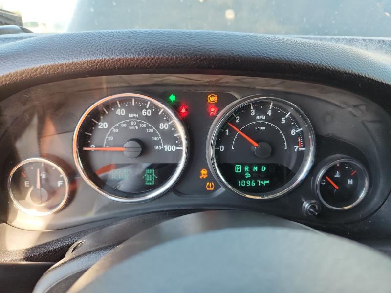 1C4BJWDG8HL588496 - 2017 JEEP WRANGLER U SPORT Czarny zdjęcie 9