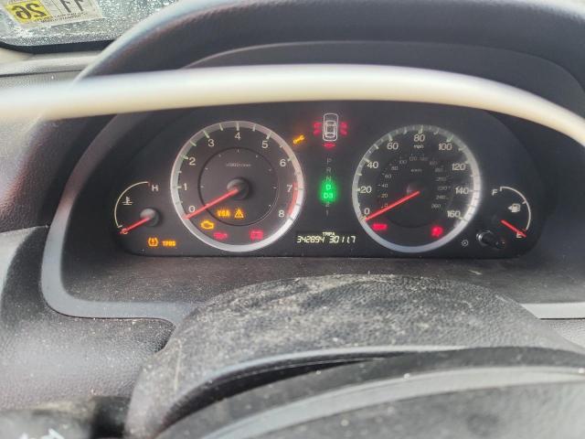 1HGCP368X9A006713 - 2009 HONDA ACCORD EXL BLACK photo 9