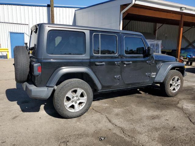 1C4HJXDN6KW636307 - 2019 JEEP WRANGLER U SPORT Czarny zdjęcie 3