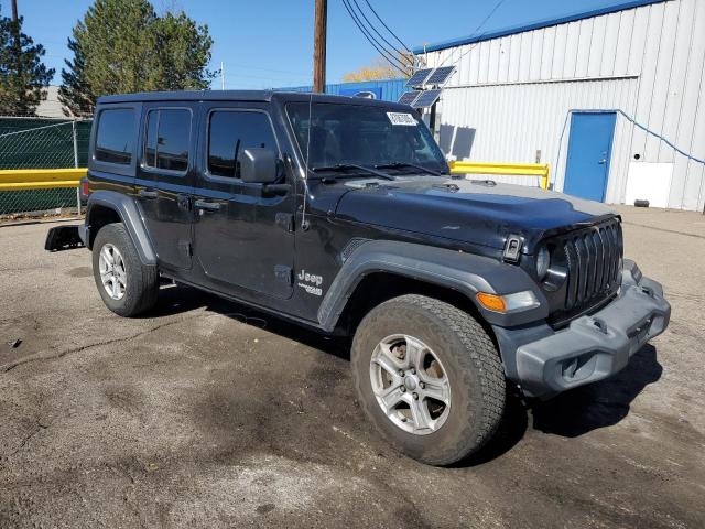 1C4HJXDN6KW636307 - 2019 JEEP WRANGLER U SPORT Czarny zdjęcie 4