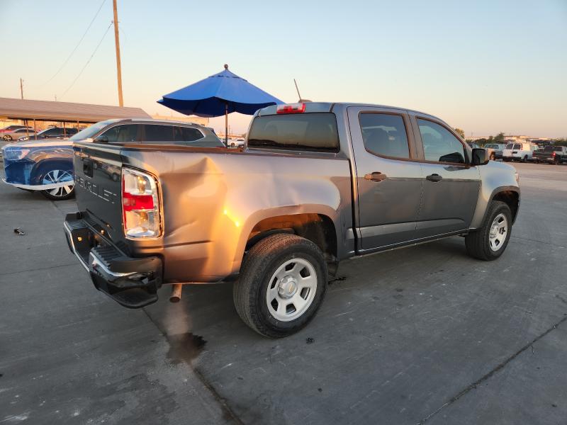 1GCGSBEA2N1109924 - 2022 CHEVROLET COLORADO GRAY photo 3
