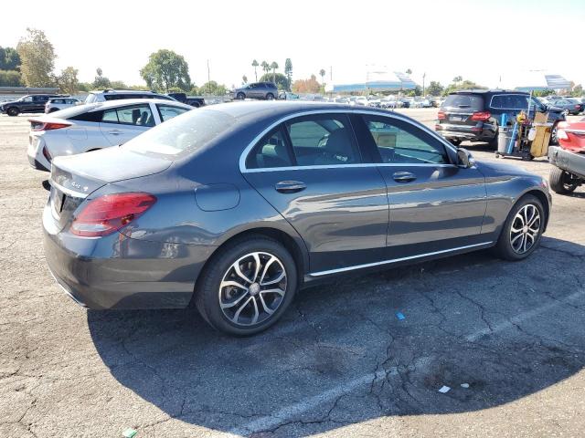 55SWF4KBXFU010445 - 2015 MERCEDES-BENZ C 300 4MATIC GRAY photo 3