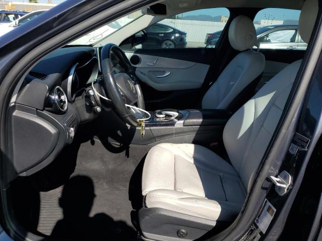 55SWF4KBXFU010445 - 2015 MERCEDES-BENZ C 300 4MATIC GRAY photo 7