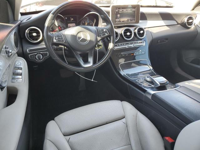 55SWF4KBXFU010445 - 2015 MERCEDES-BENZ C 300 4MATIC GRAY photo 8