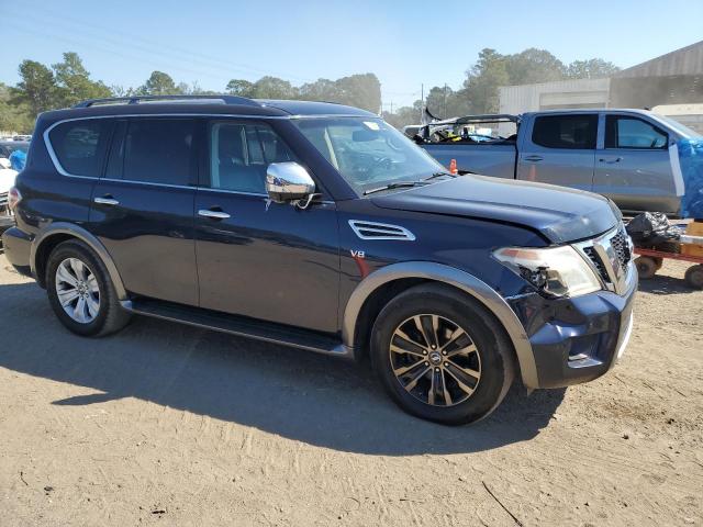 JN8AY2NF4H9300948 - 2017 NISSAN ARMADA PLATINUM BLUE photo 4