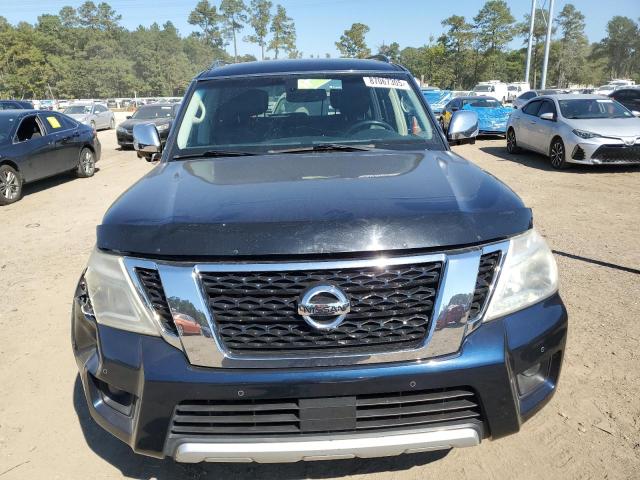 JN8AY2NF4H9300948 - 2017 NISSAN ARMADA PLATINUM BLUE photo 5