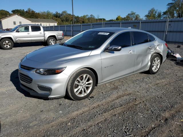 1G1ZE5STXHF123819 - 2017 CHEVROLET MALIBU LT SILVER photo 2
