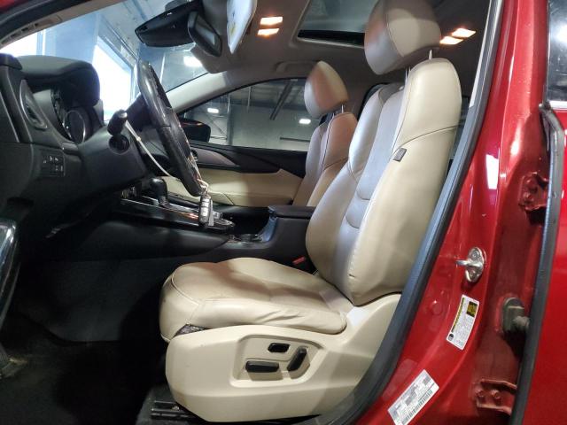 JM3TCACY8G0118911 - 2016 MAZDA CX-9 TOURING RED photo 7