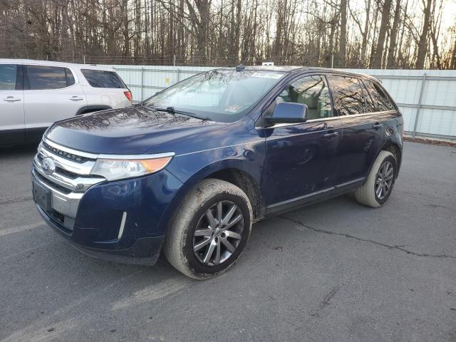 2FMDK4KC4BBA58720 - 2011 FORD EDGE LIMITED BLUE photo 1