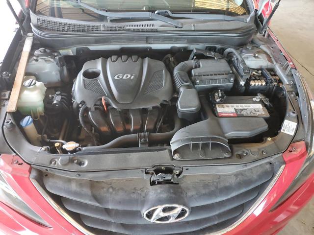 5NPEC4AC7BH175042 - 2011 HYUNDAI SONATA SE RED photo 11