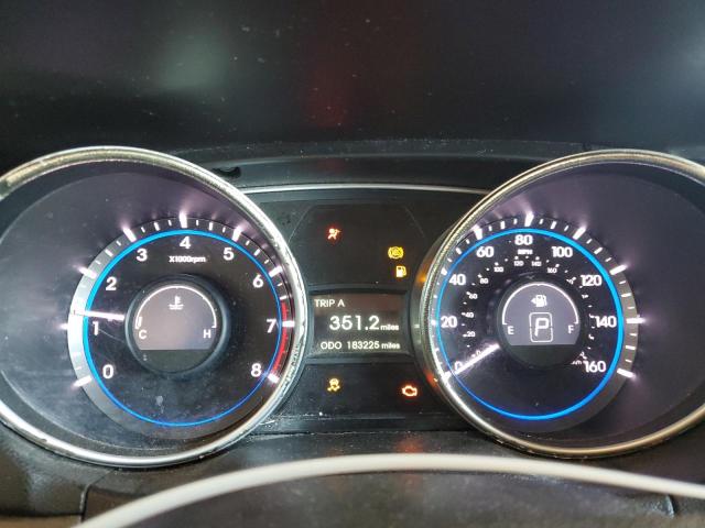 5NPEC4AC7BH175042 - 2011 HYUNDAI SONATA SE RED photo 9