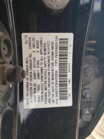 2HGFC1E59JH705034 - 2018 HONDA CIVIC SI Qara foto 12