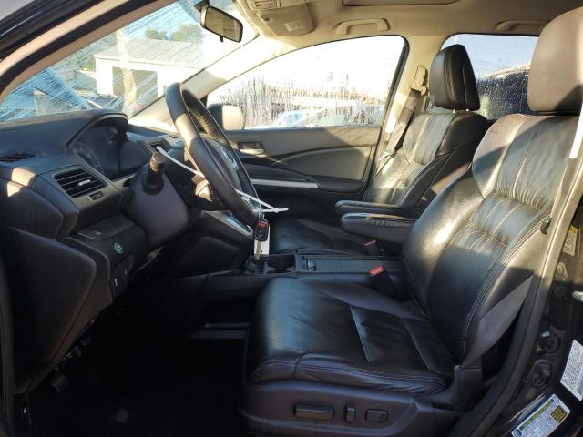 5J6RM4H77EL070843 - 2014 HONDA CR-V EXL Чорний фото 7