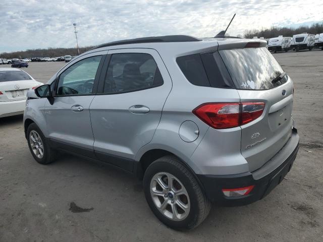 MAJ6P1UL3JC192889 - 2018 FORD ECOSPORT SE ვერცხლისფერი ფოტო 2