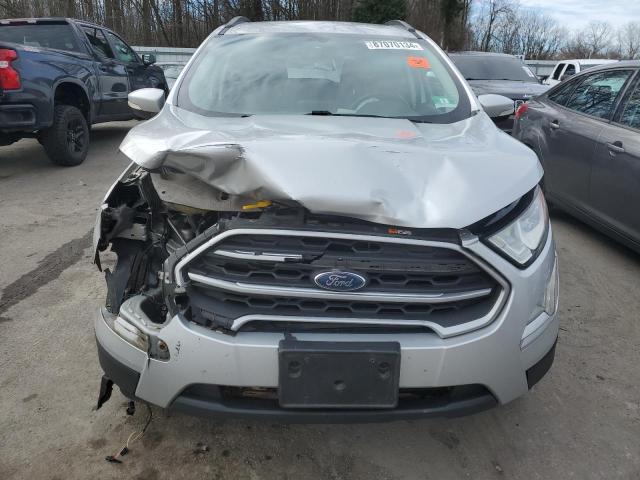MAJ6P1UL3JC192889 - 2018 FORD ECOSPORT SE ვერცხლისფერი ფოტო 5