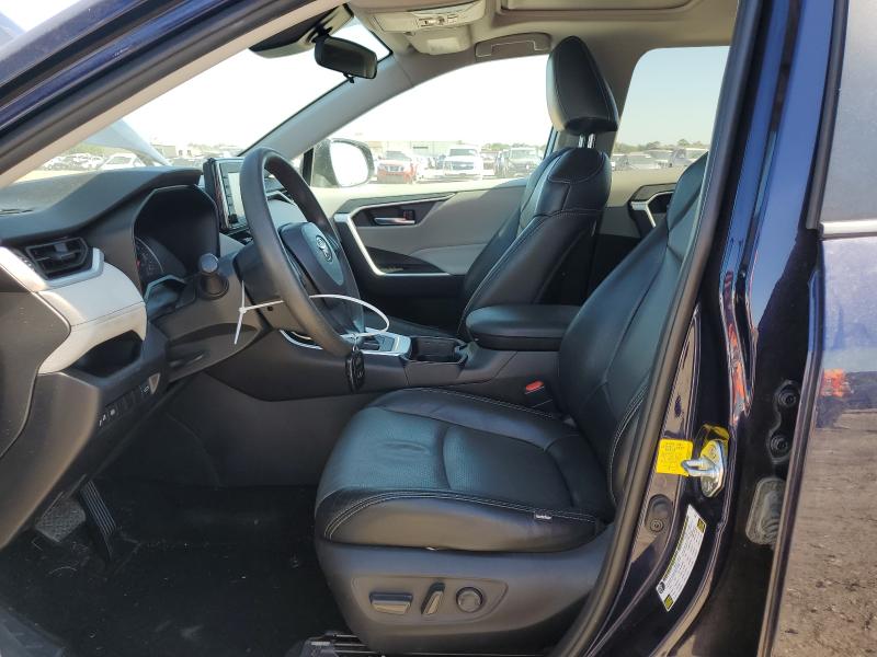 2T3W1RFV9KC009889 - 2019 TOYOTA RAV4 XLE Mavi fotoğraf 7