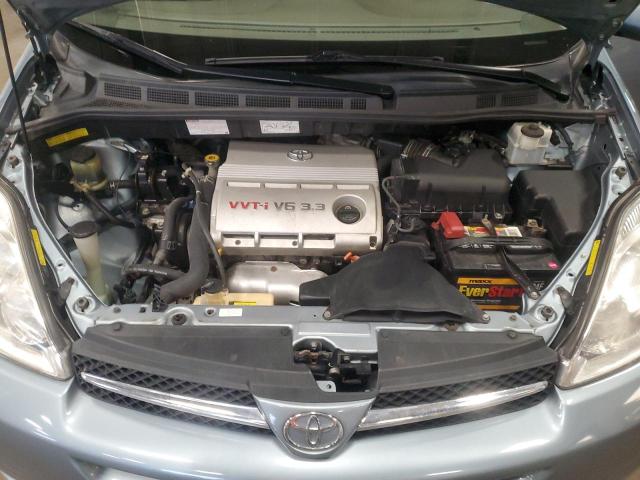 5TDZA22C85S264451 - 2005 TOYOTA SIENNA XLE BLUE photo 12