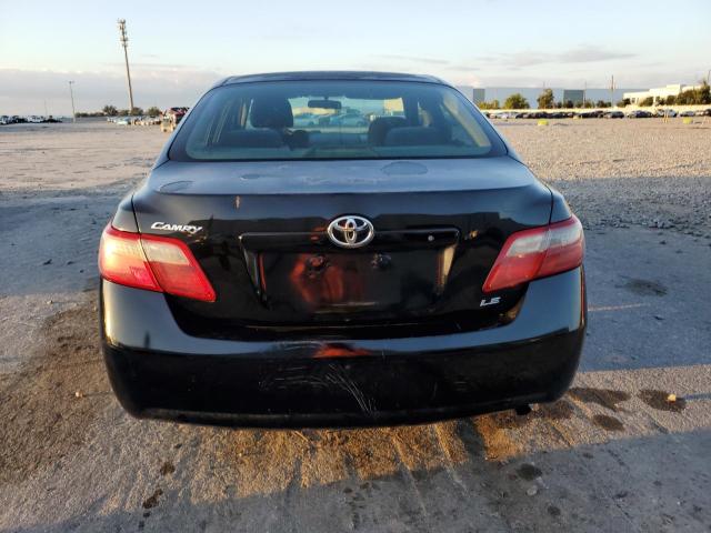4T1BE46K67U675134 - 2007 TOYOTA CAMRY CE BLACK photo 6