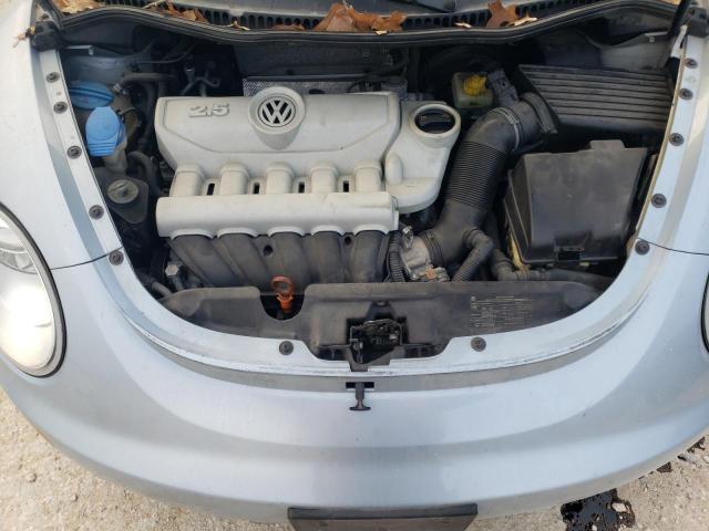 3VWRW3AL2AM002683 - 2010 VOLKSWAGEN NEW BEETLE SILVER photo 11