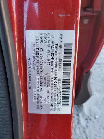 JM3KE4CYXF0480132 - 2015 MAZDA CX-5 TOURING Կարմիր լուսանկար 13