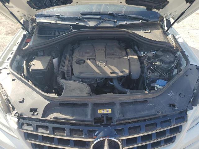 4JGDA5HB2DA183611 - 2013 MERCEDES-BENZ ML 350 4MATIC WHITE photo 12