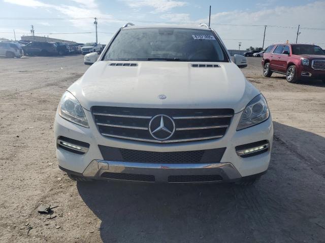 4JGDA5HB2DA183611 - 2013 MERCEDES-BENZ ML 350 4MATIC WHITE photo 5
