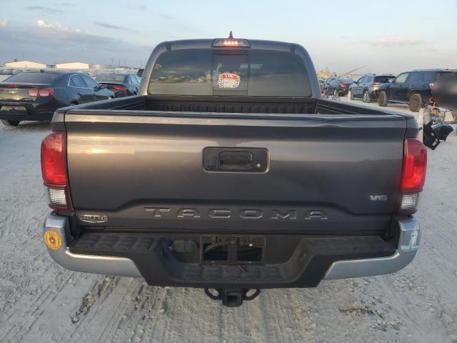 5TFAZ5CN6KX084611 - 2019 TOYOTA TACOMA DOUBLE CAB Сұр фото 6