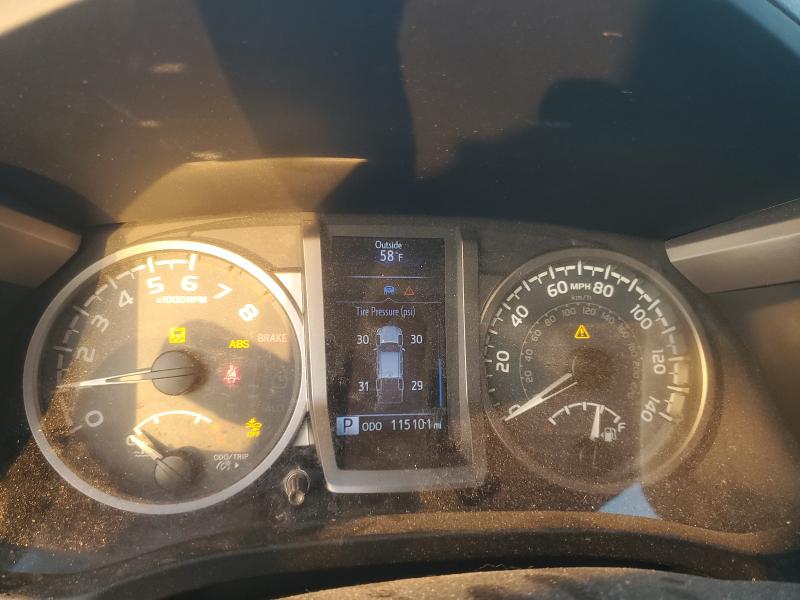 5TFAZ5CN6KX084611 - 2019 TOYOTA TACOMA DOUBLE CAB Сұр фото 9