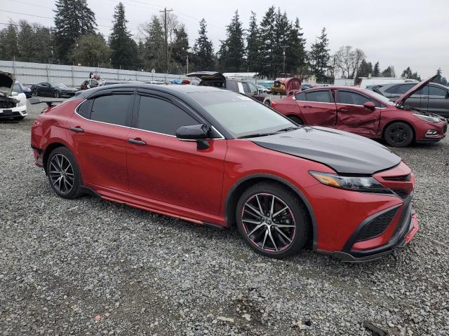 4T1G11AK2PU149168 - 2023 TOYOTA CAMRY SE NIGHT SHADE ORANGE photo 4