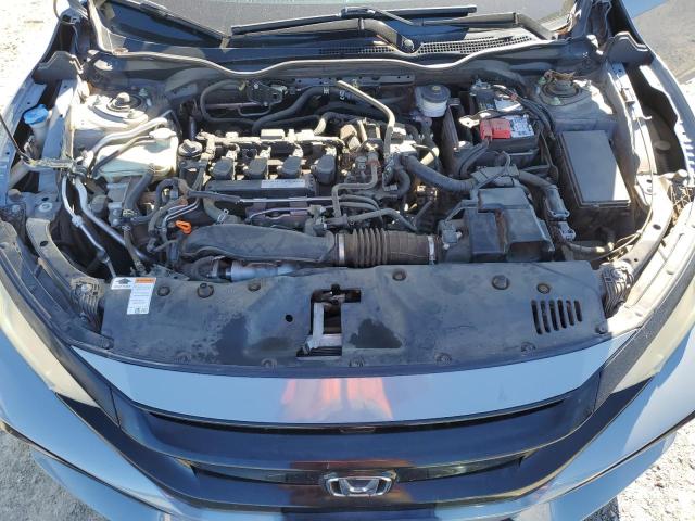 SHHFK7H56JU409313 - 2018 HONDA CIVIC EX ნაცრისფერი ფოტო 11