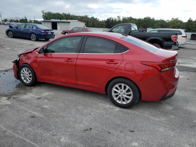 3KPC24A60ME138555 - 2021 HYUNDAI ACCENT SE RED photo 2