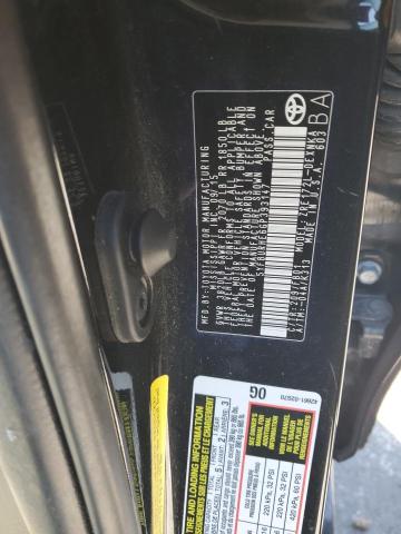 5YFBURHE6GP393147 - 2016 TOYOTA COROLLA L Czarny zdjęcie 12