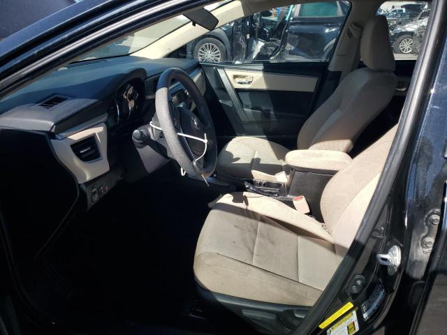 5YFBURHE6GP393147 - 2016 TOYOTA COROLLA L Czarny zdjęcie 7