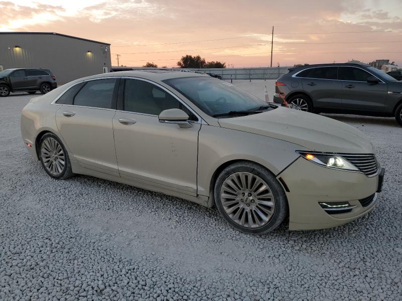 3LN6L2J9XFR612236 - 2015 LINCOLN MKZ GOLD photo 4