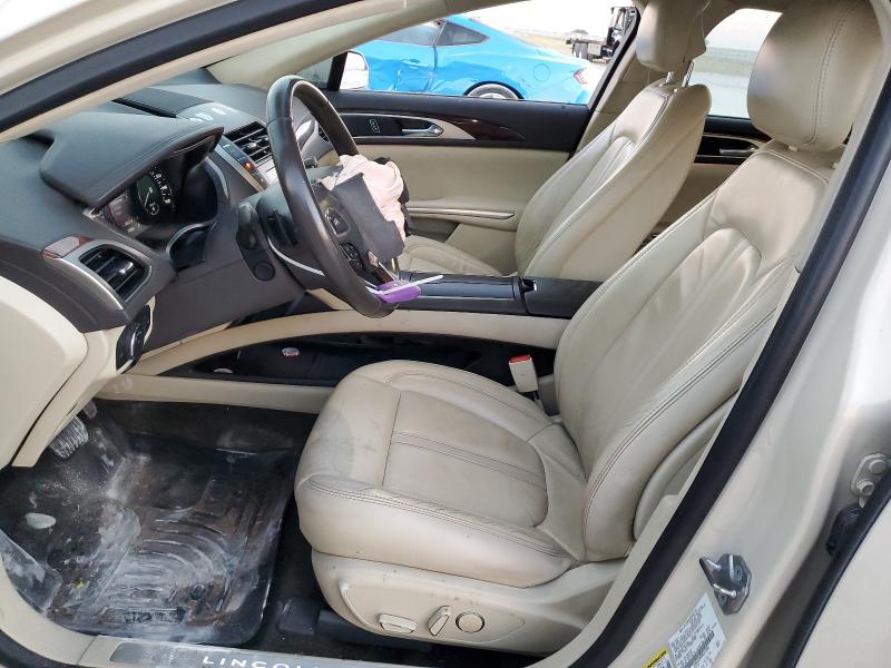 3LN6L2J9XFR612236 - 2015 LINCOLN MKZ GOLD photo 7