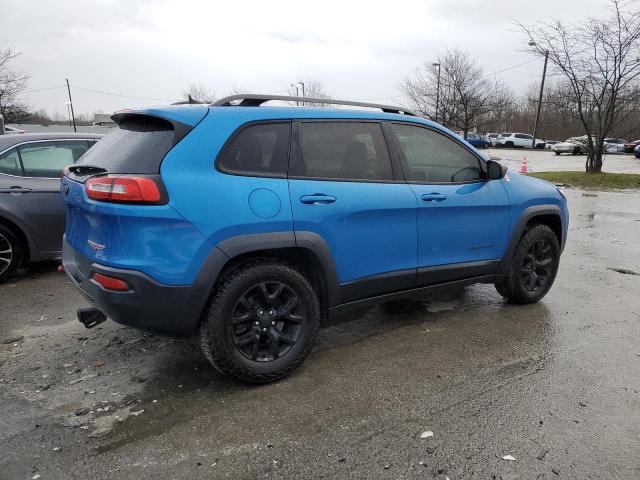 1C4PJMBS8HW602476 - 2017 JEEP CHEROKEE TRAILHAWK BLUE photo 3