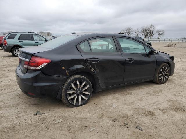 19XFB2F99FE045329 - 2015 HONDA CIVIC EXL შავი ფოტო 3