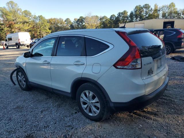 5J6RM3H78DL049685 - 2013 HONDA CR-V EXL WHITE photo 2
