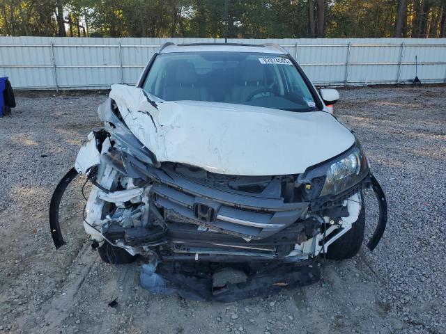 5J6RM3H78DL049685 - 2013 HONDA CR-V EXL WHITE photo 5
