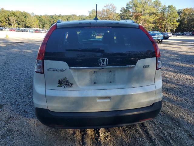 5J6RM3H78DL049685 - 2013 HONDA CR-V EXL WHITE photo 6