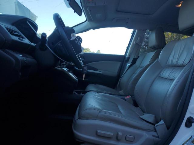 5J6RM3H78DL049685 - 2013 HONDA CR-V EXL WHITE photo 7