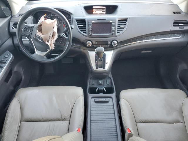 5J6RM3H78DL049685 - 2013 HONDA CR-V EXL WHITE photo 8